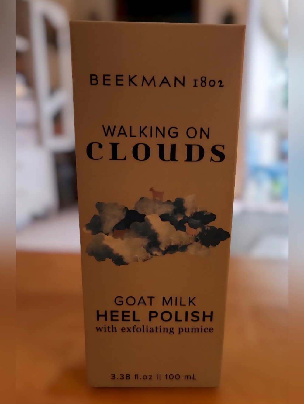 Beekman 1802 Walking on Clouds Goat Milk Heel Polish with Exfoliating Pumice 3.4